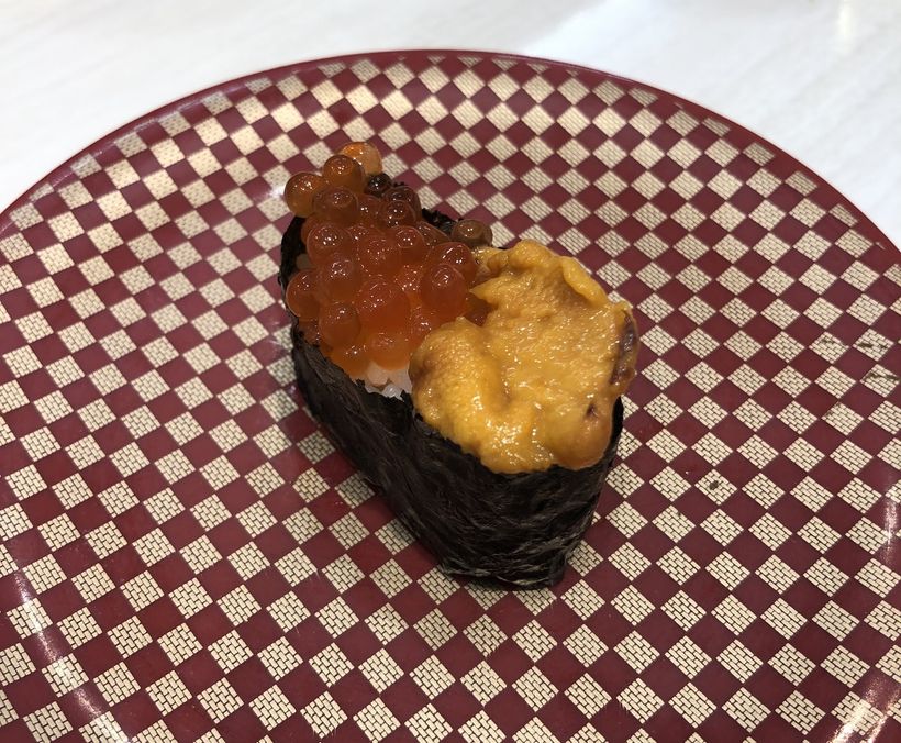 Genki Sushi - Uni and ikura