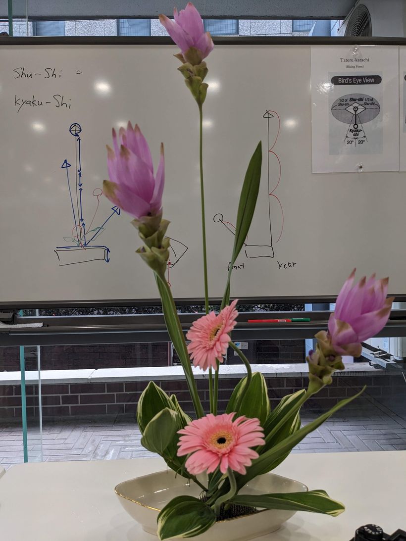 Ikebana School - Getting closer