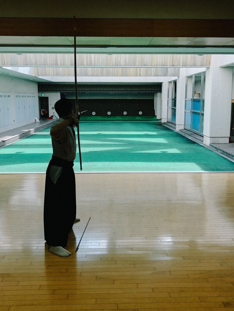 Kyudo archery