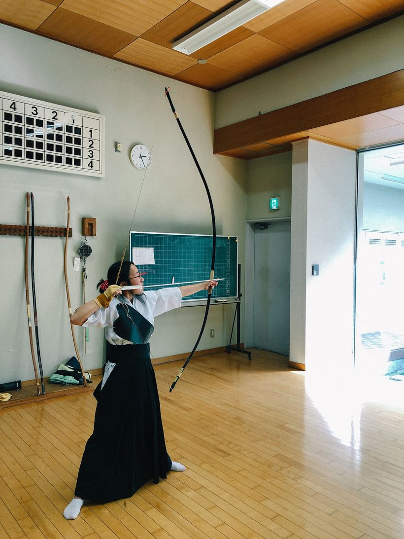 Kyudo archery