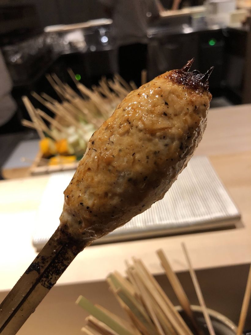 Yakitori skewer - Meatball - つくね (Tsukune)